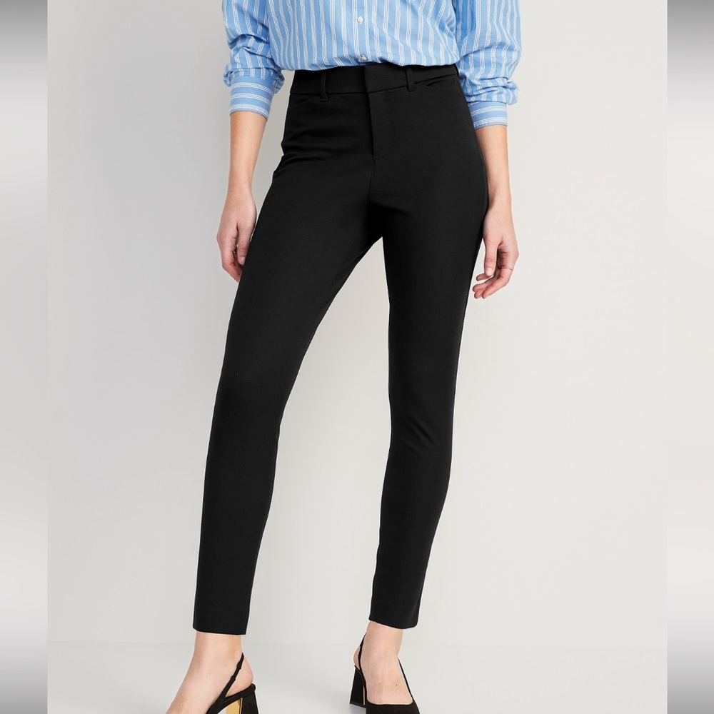 High-Waisted Pixie Skinny Ankle Pants - Old Navy